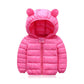 Jaqueta Infantil Puffer com Capuz - Basic Colors